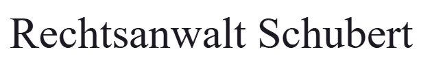 Rechtsanwalt Schubert